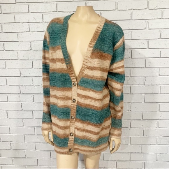 Intermix Gwyneth Space Dye Wool-Blend Cardigan - Picture 9 of 10